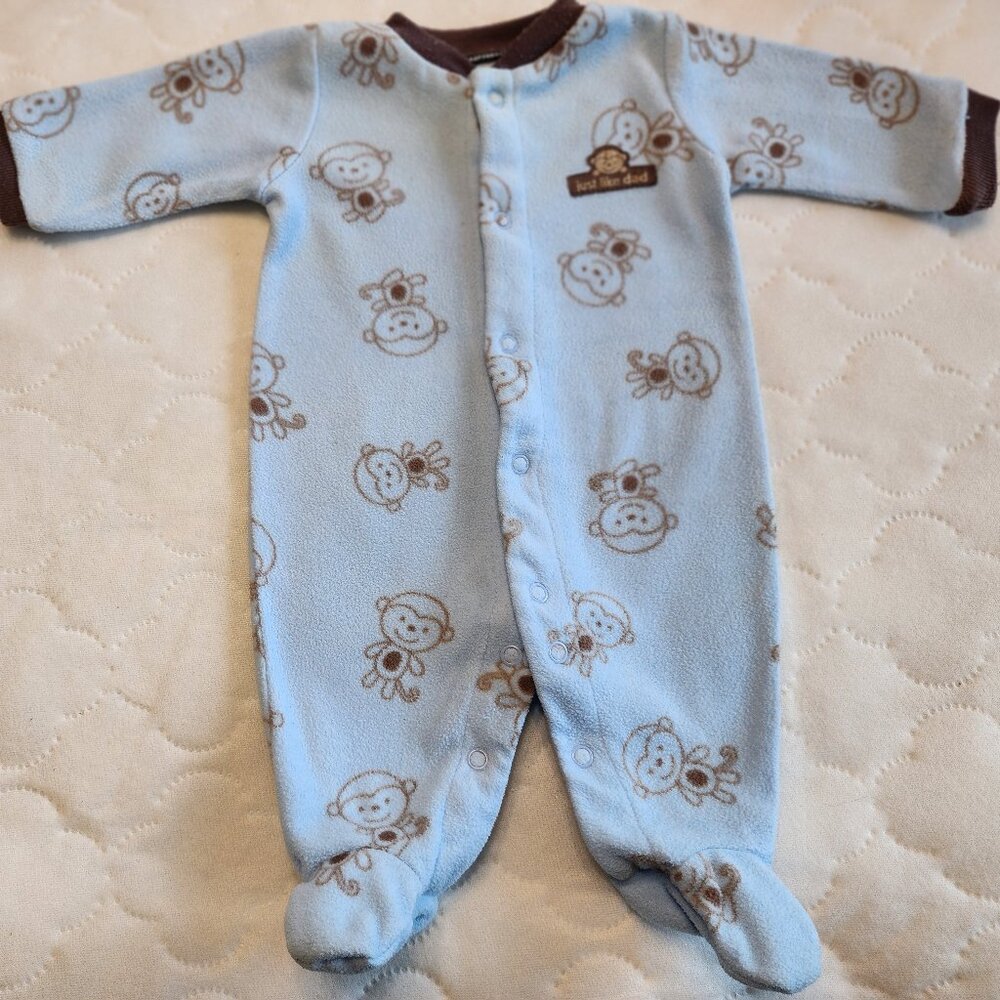 Carter's NB Plush pajamas